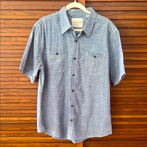 XL Weatherproof Gray Casual Button Down Shirt - Picture 1 of 5